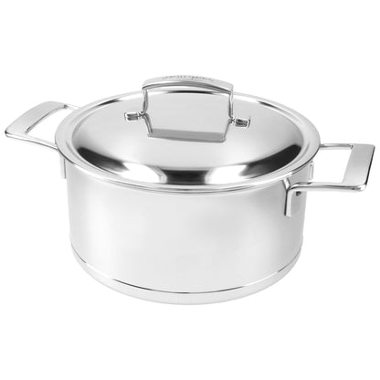 Demeyere - Silver 7 Kookpan 24 cm met deksel Kookpan Demeyere 