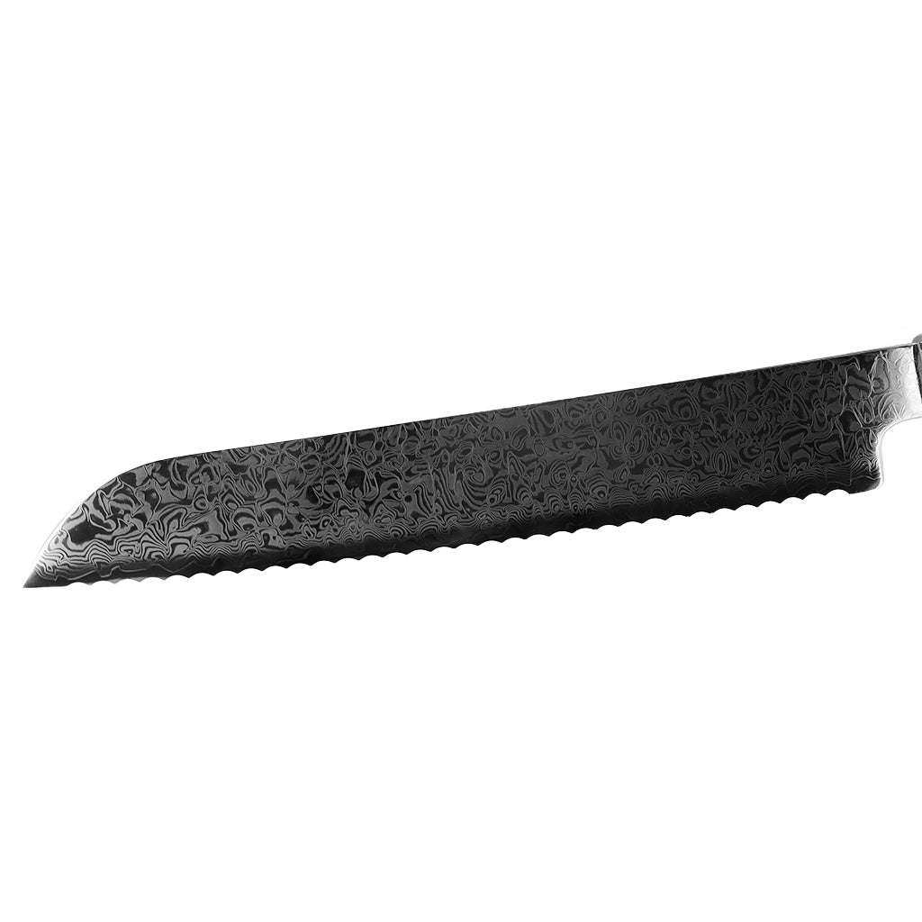 Shinrai Japan - Takumi Kaza Damascus Bread Knife 20 cm