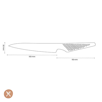 Global - Gs11 Fileermes flexibel 15 cm Fileermes Global 