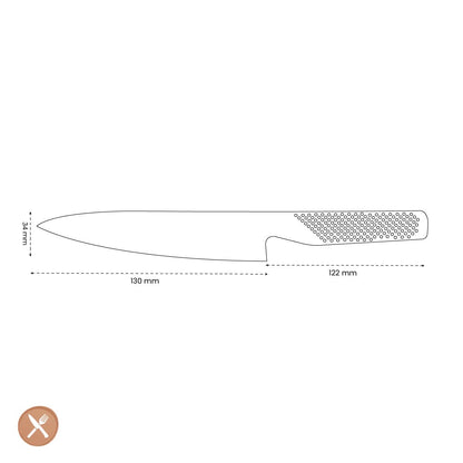 Global - Gs89 Koksmes 13 cm Koksmes Global 