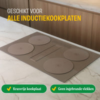 Cook &amp; Pan - Ensemble de 4 protections pour induction Taupe of Mind