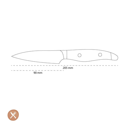 Kai Shun - Nagare Black Schilmes (9,0 cm) Kai Shun 