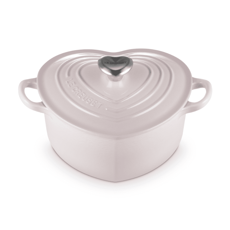 Le Creuset - Braadpan Hart - Shell Pink - 20 cm Le Creuset 