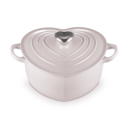 Le Creuset - Braadpan Hart - Shell Pink - 20 cm Le Creuset 