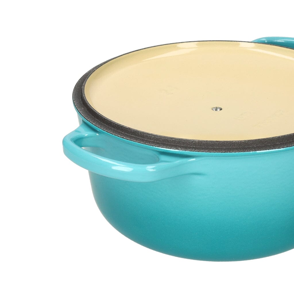 Le Creuset - Braadpan Signature rond Caribbean Blue 24cm 4,2l Le Creuset 