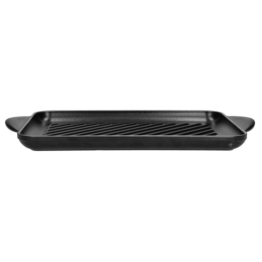 Le Creuset - Grillplaat Signature rechthoekig Mat Zwart 32cm Grillplaat Le Creuset 