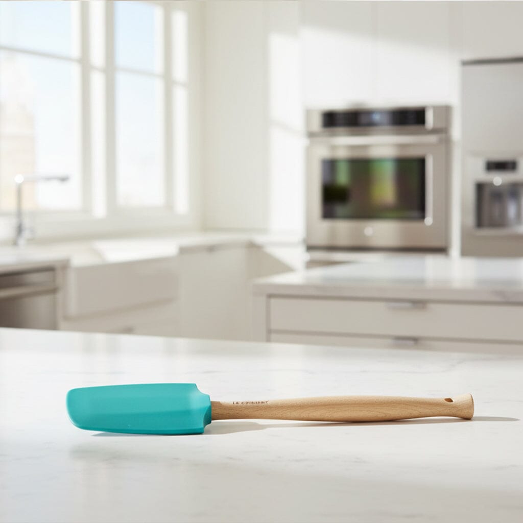 Le Creuset - Premium grote lepelspatel Bleu Riviera Spatel Le Creuset 