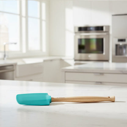 Le Creuset - Premium grote lepelspatel Bleu Riviera Spatel Le Creuset 