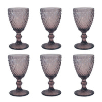 Medard de Noblat - Diamond - Wine Glass 20cl - Purple (set of 6) Medard de Noblat 