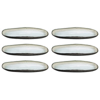 Medard de Noblat - Shadow Nacre Kleine Serveerschaal 23 x 11 cm (set van 6) Serveerschaal Medard de Noblat 