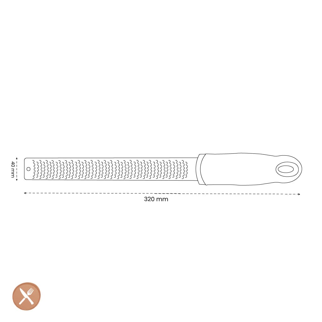 Microplane - Rasp Zesteur Sky Blue Rasp Microplane 