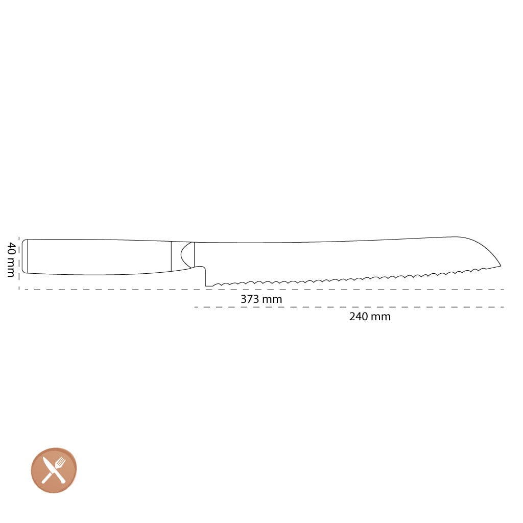 Miyabi - 5000FCD Broodmes 240 mm Miyabi 