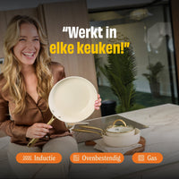Cook & Pan Vanilla Wokpan 30 cm