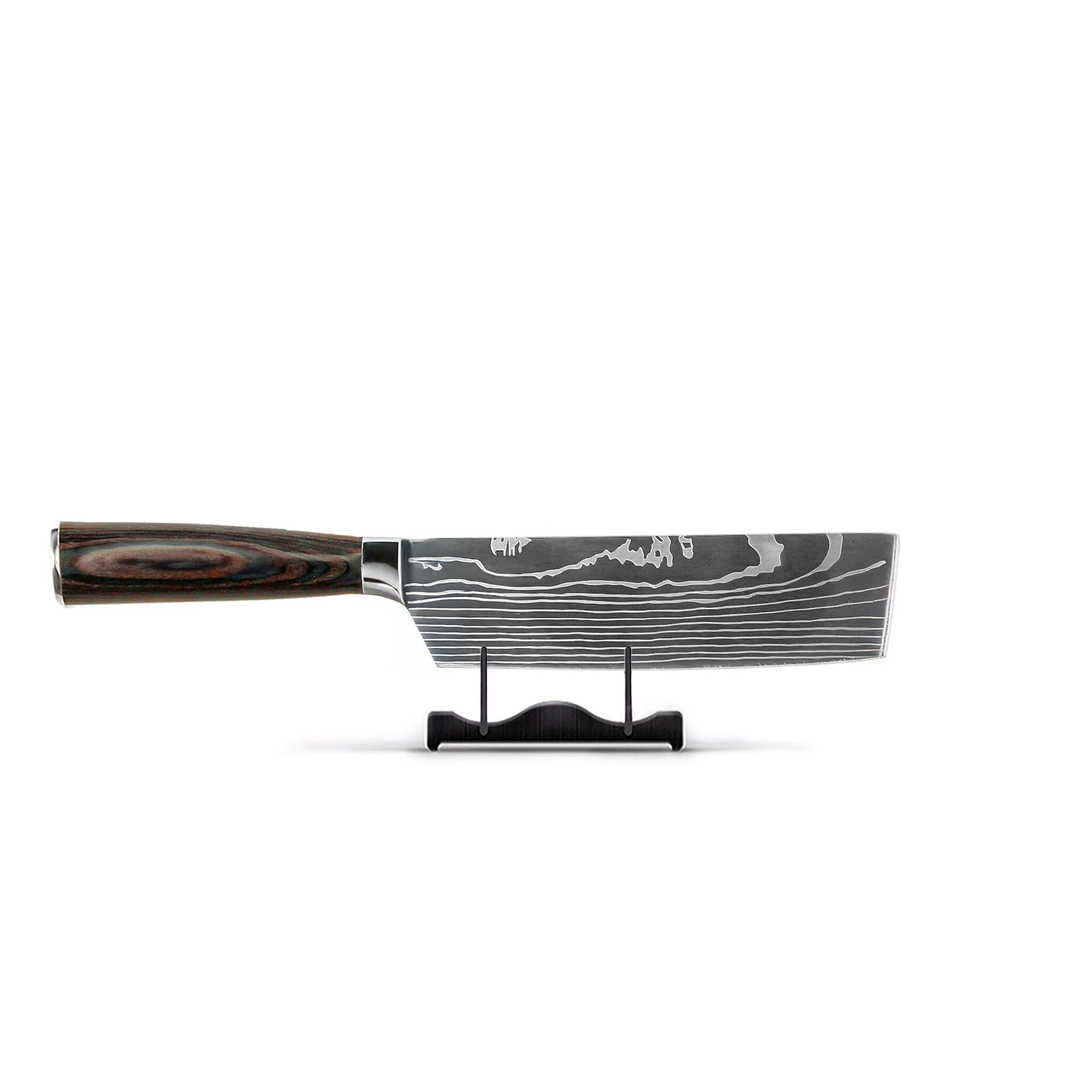 Shinrai Knives - Damascus Print 6-delige Messenset Messenset Shinrai Knives 