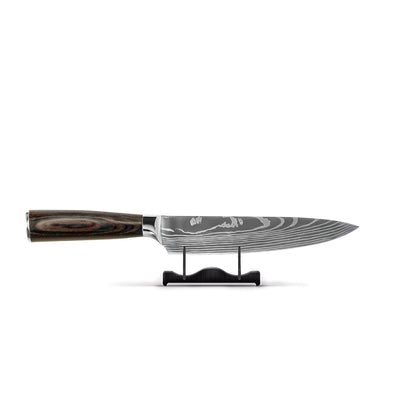 Shinrai Knives - Damascus Print 9-delige Messenset Messenset Shinrai Knives 