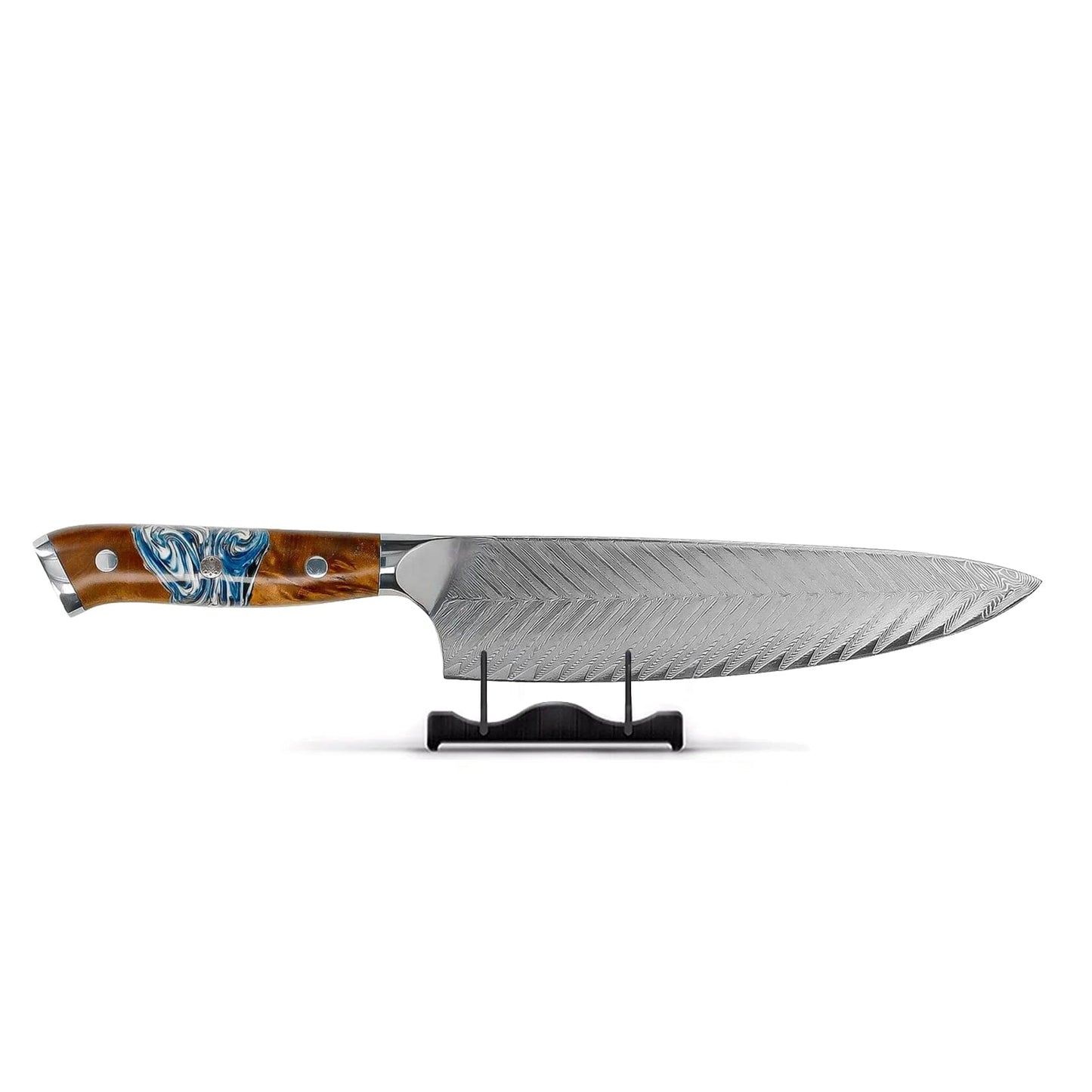 Shinrai Knives - Eclipse Series Damascus Koksmes 20 cm Koksmes Shinrai Knives 