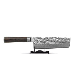 Couteaux Shinrai - Couteau Nakiri BR Damas martelé 18 cm Nakirimes Shinrai Knives