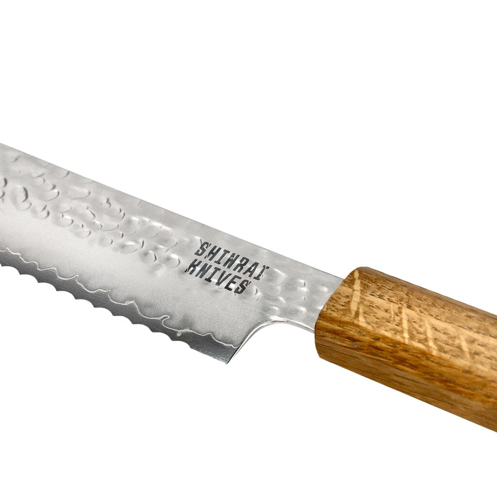 Shinrai Knives - Jōnetsu Damascus Broodmes 20 cm Broodmes Shinrai Knives 