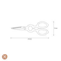 Shinrai Knives - Keukenschaar met deelbare bladen Precise Keukenschaar Shinrai Knives 