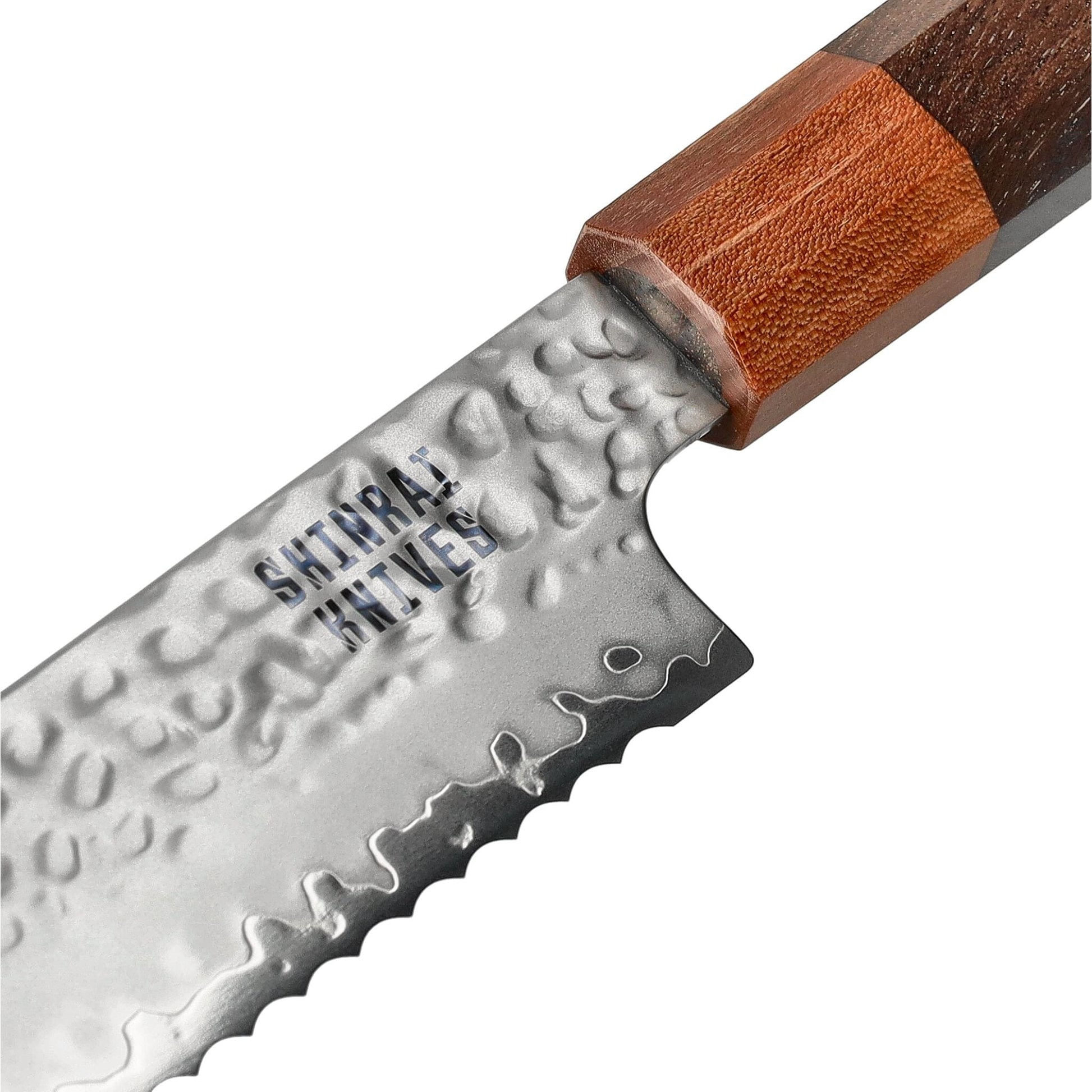 Shinrai Knives - Kigami Exclusive Damascus 3-delige set - Koksmes + Broodmes + Schilmes Messenset Shinrai Knives 
