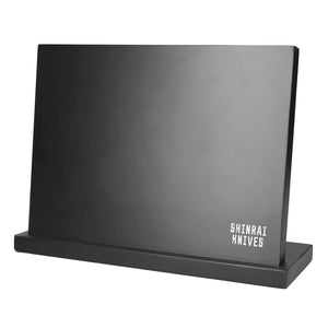 Bloc magnétique à couteaux Shinrai Knives - Bloc à couteaux magnétique simple face - Noir