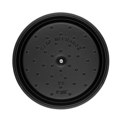 Staub - Lage Cocotte 26 cm Zwart Braadpan Staub 