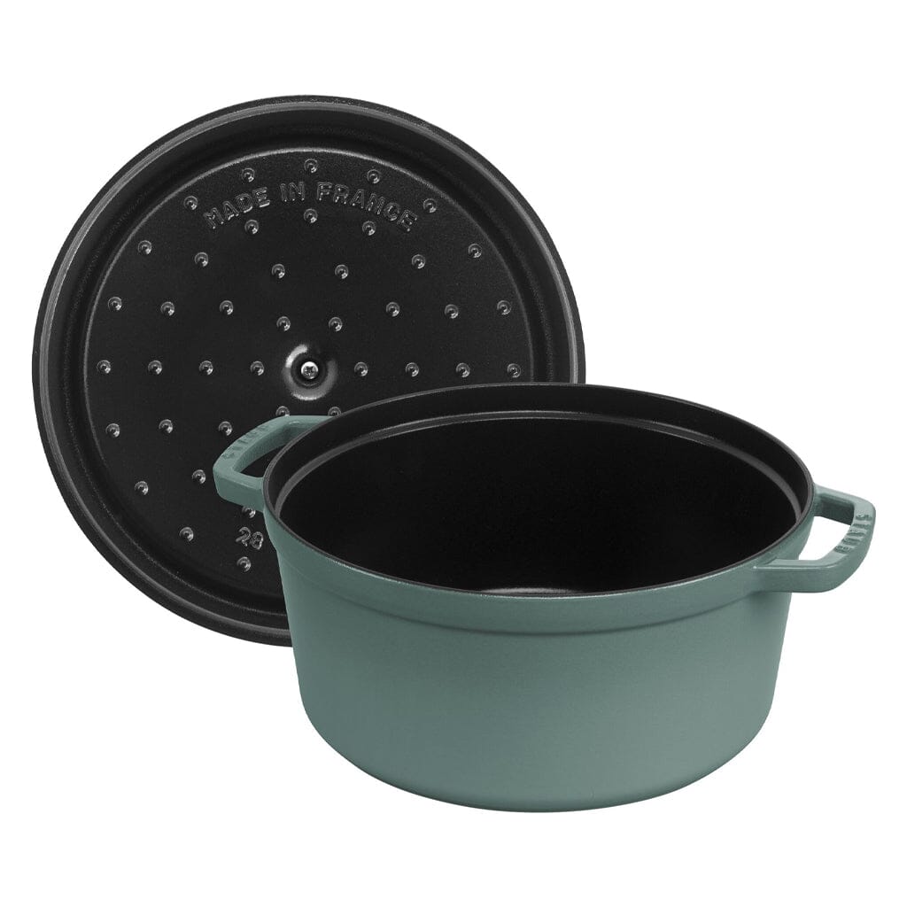 Staub - Ronde cocotte 28 cm - eucalyptus Staub 