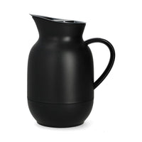 Stelton - Amphora Thermoskan 1 l. - Zacht Zwart Thermoskan Stelton 