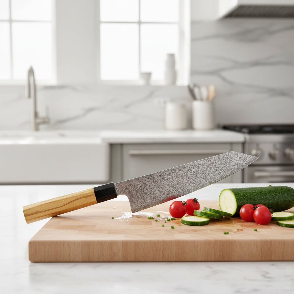 Shinrai Japon - Takumi Kaza Damas Kiritsuke 20 cm