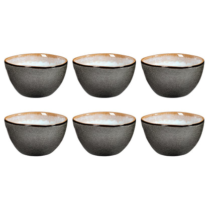 Medard de Noblat - Shadow Aqua Breakfast Bowl 13.5 cm (set of 6)