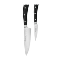 Wüsthof - Classic Ikon 2-delige Messenset - Koksmes klein + Officemes Messenset Wusthof 