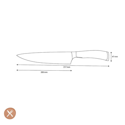 Wusthof - Classic Ikon Koksmes Creme 20 cm Koksmes Wusthof 