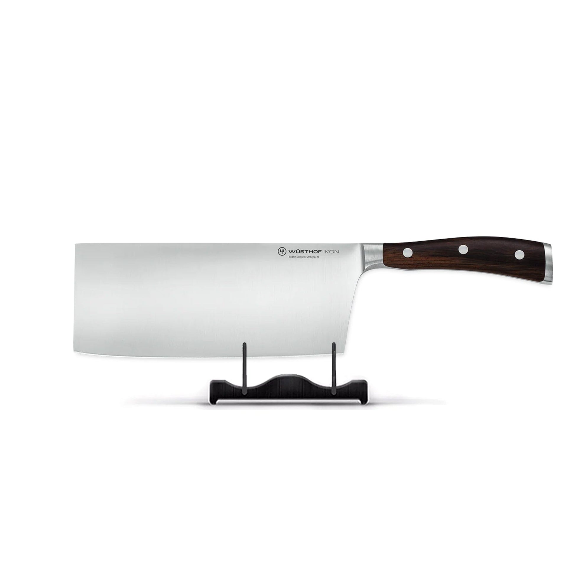 Wusthof - Ikon Chinees koksmes 20 cm - Houten handvat Chinees koksmes Wusthof 