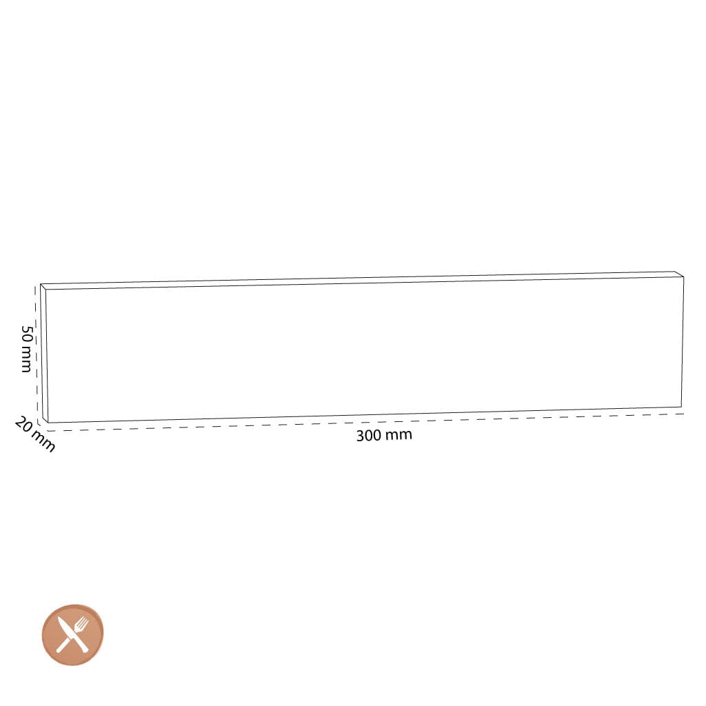 Wusthof - Magneetstrip Acacia 30 cm Magneetstrip messen Wusthof 