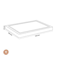 Zwilling - Snijplank, bamboe, klein Bamboe snijplank Zwilling 