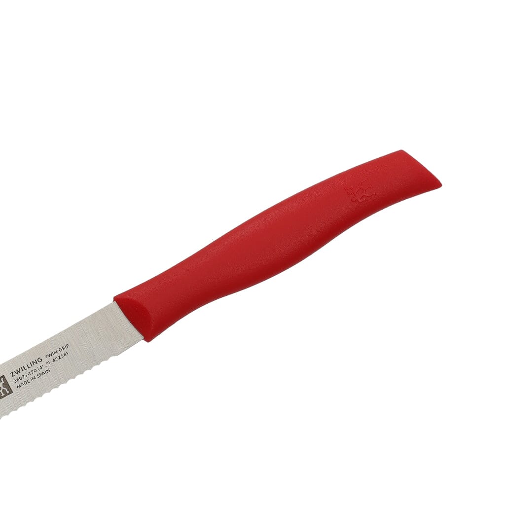 Zwilling - Twin Grip Universeel mes 120 mm - rood Groentemes Zwilling 