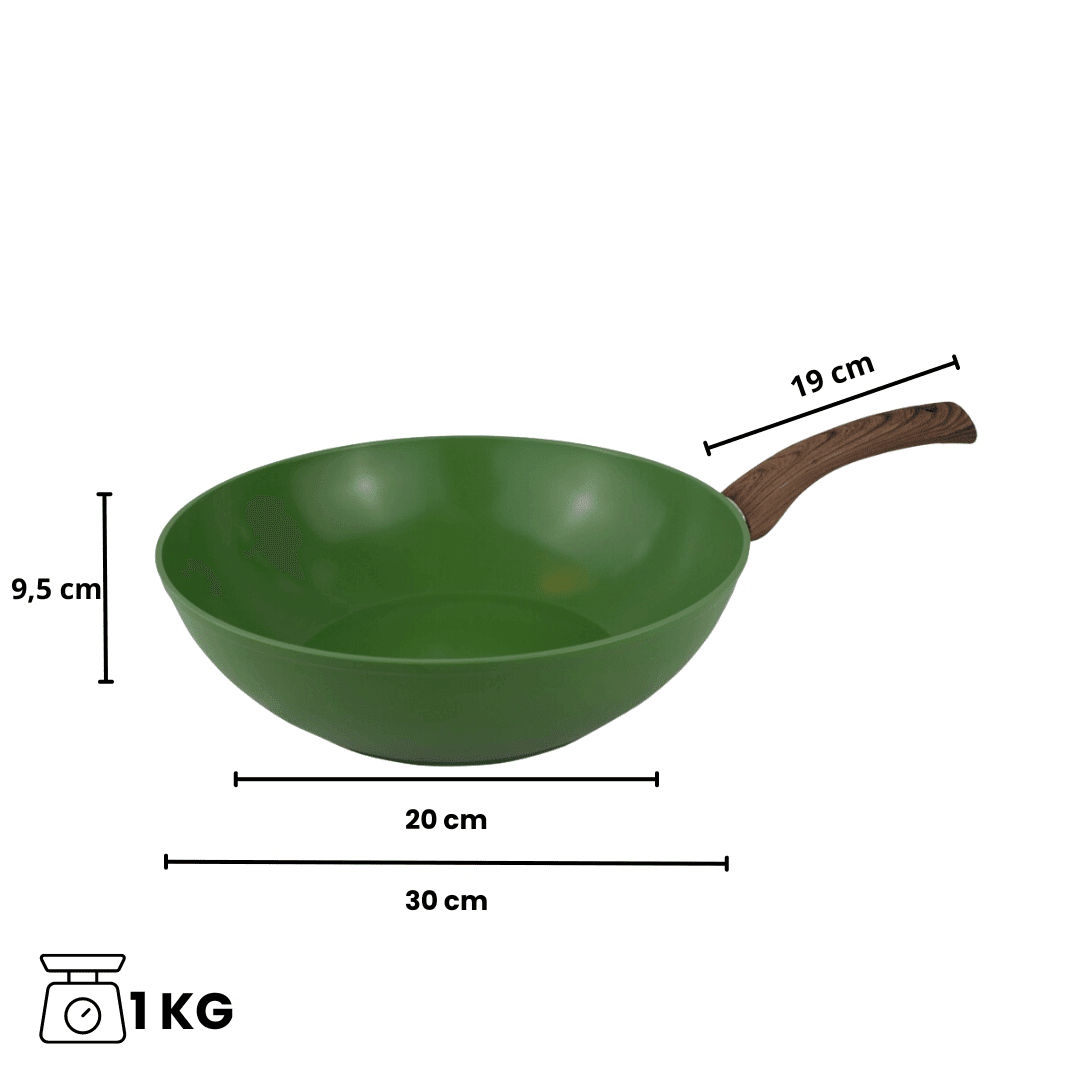 By C&P - Go Green Wokpan 30 cm By C&P 