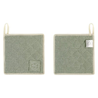 Witloft - Gerecycled Katoen Pannenlappen (2 st.) - Pistache Pannenlappen Witloft 